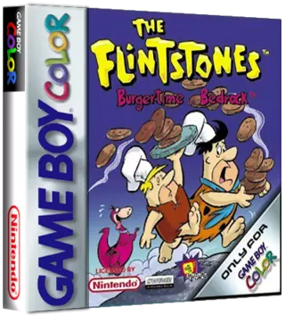 jeu Flintstones, The - Burgertime in Bedrock